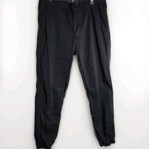 Hollister Mens Epic Flex Hybrid Black Jogger Pants XL Stretch Wicking Pockets